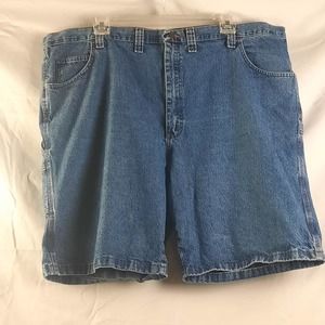 Wrangler work wear carpenter utility denim shorts Med Wash 48 Reg